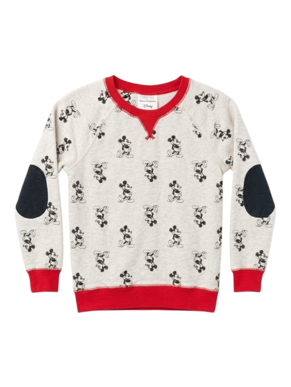 Hanna Andersson Disney Kids Mickey Mouse Cotton Long Sleeve Shirt Boys 120 6 7